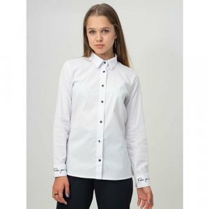Школьная рубашка , размер 128, белый Cegisa. Цвет: белый