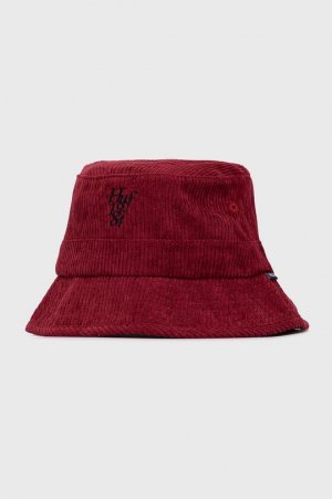 Вельветовая шляпа Huf, бордовый HUF