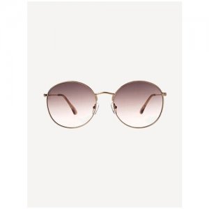 AM107 солнцезащитные очки (C81-978, золото/коричневый, one size) Noryalli. Цвет: коричневый