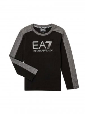 EMPORIO ARMANI Детский свитер, черный/серый EA7