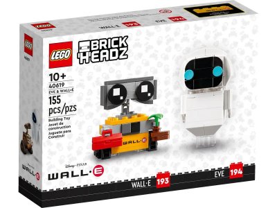 Brickheadz 40619 ЕВА И ВАЛЛ-И LEGO
