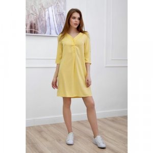 Платье , размер 44, желтый Lika Dress. Цвет: желтый/желтый
