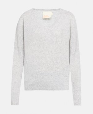Кашемировый пуловер , светло-серый Absolut Cashmere