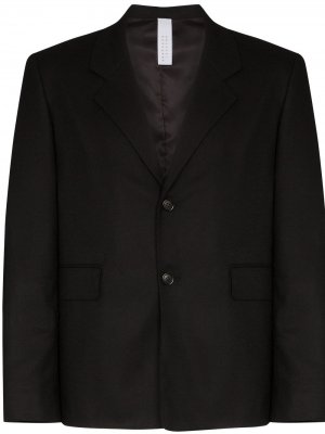 Строгий пиджак с заостренными лацканами Dashiel Brahmann. Цвет: черный