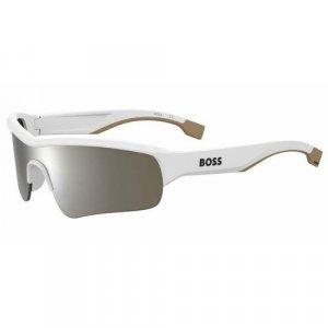 Солнцезащитные очки  1607/S VK6 TI, белый BOSS. Цвет: белый