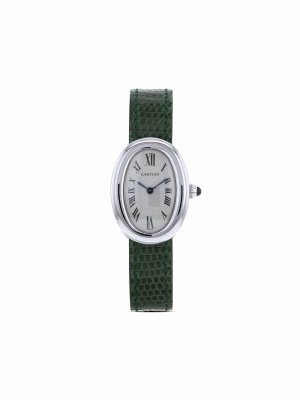 Наручные часы Baignoire pre-owned 31 мм 1990-х годов Cartier. Цвет: бежевый