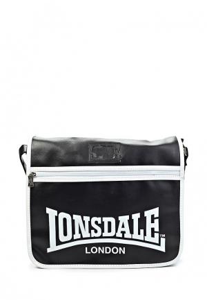 Сумка Lonsdale Shoulder bag. Цвет: черный