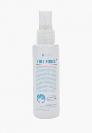 Тоник для волос Ollin FULL FORCE с экстрактом пурпурного женьшеня, 100 мл. Цвет: прозрачный
