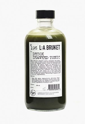 Лосьон для тела La Bruket 196 DETOX SEAWEED tonic 240 ml - глубокого очищения с морскими водорослями. Цвет: зеленый