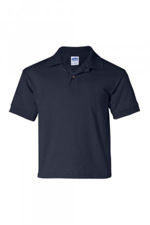 Рубашка поло из джерси DryBlend, темно-синий Gildan