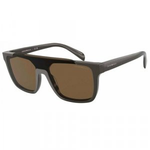 Солнцезащитные очки EMPORIO ARMANI, коричневый Armani. Цвет: коричневый