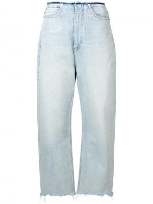 Расклешенные джинсы с необработанными краями T By Alexander Wang
