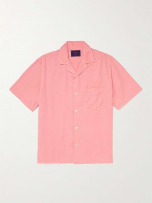 Рубашка из лиоцелла TENCEL с раскладным воротником PORTUGUESE FLANNEL, розовый Flannel