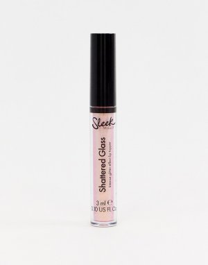 Блеск для губ MakeUP – Shattered Glass Lip Gloss (Hoax), 3 мл-Розовый цвет Sleek