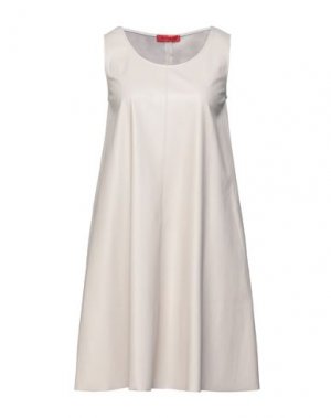 Короткое платье MAX & CO.. Цвет: светло-серый