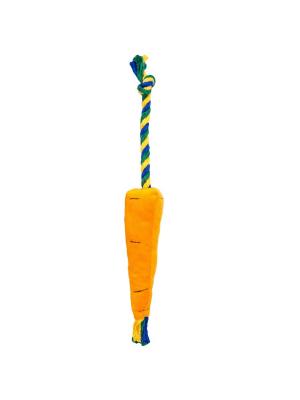 Морковка мини текстильная игрушка JOY. Цвет: синий, зеленый, оранжевый