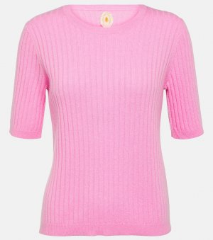 Кашемировый свитер Jardin Des Orangers, розовый ORANGERS