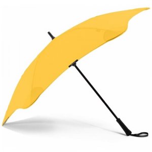 Зонт-трость, желтый Blunt. Цвет: желтый