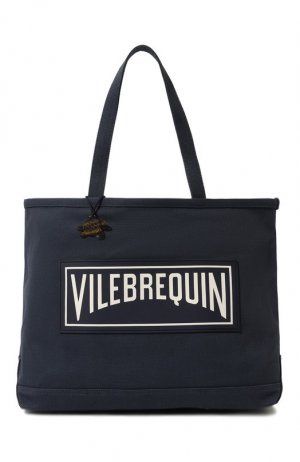Хлопковая сумка Vilebrequin. Цвет: синий