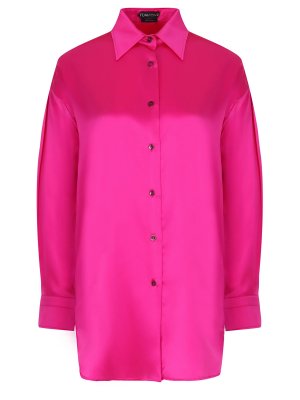 Блуза шелковая TOM FORD. Цвет: розовый
