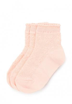 Комплект носков 3 пары Incity. Цвет: розовый