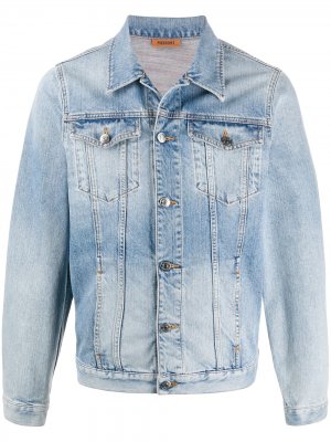 Джинсовая куртка с эффектом потертости Missoni. Цвет: синий
