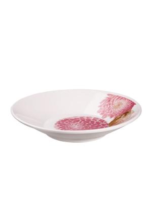 Набор тарелок суповых ДАЛИЯ 22 см 6 шт Biona. Цвет: белый