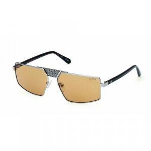 Солнцезащитные очки GUS 00087 08E, черный GUESS. Цвет: черный