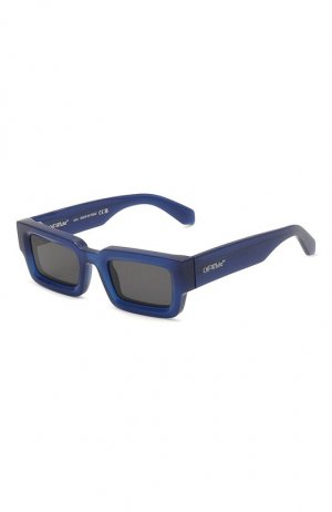 Солнцезащитные очки Off-White. Цвет: синий