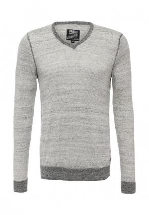 Пуловер Fresh Brand Джемпер. Цвет: серый