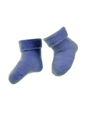 Носки махровые 2 пары Janus. Цвет: голубой