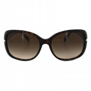 Модные коричневые солнцезащитные очки Havana с градиентом , коричневый Prada