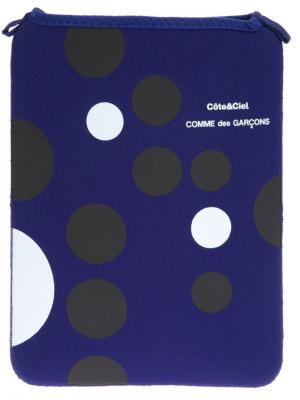 Чехол-рукав для планшета Comme Des Garçons Play. Цвет: синий