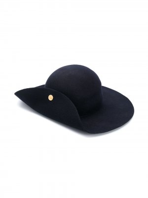 Шляпа с логотипом LANVIN Enfant. Цвет: синий