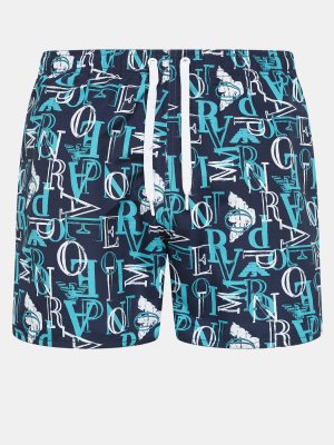 Плавательные шорты Emporio Armani. Цвет: мультиколор