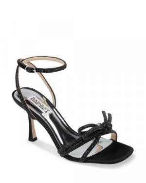 Женские босоножки на высоком каблуке Effie с ремешком щиколотке , цвет Black Badgley Mischka