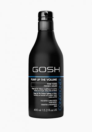 Кондиционер для волос Gosh Объем, Pump Up The Volume, 450 мл. Цвет: прозрачный