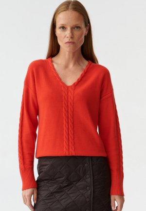 Вязаный свитер POLI TATUUM, цвет orange Tatuum