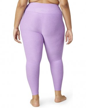 Брюки Plus Size High Waisted Midi Leggings, цвет Crisp Lavender Heather Beyond Yoga