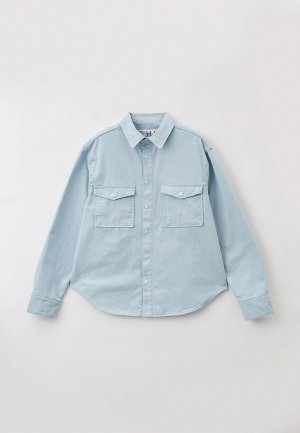 Рубашка джинсовая Shu. Цвет: голубой