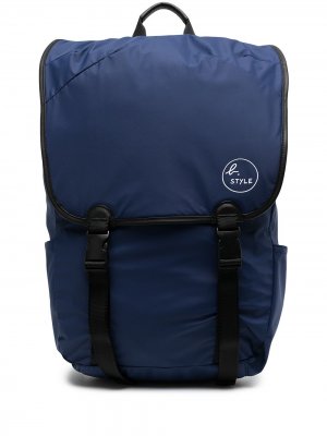 Рюкзак с логотипом agnès b.. Цвет: синий