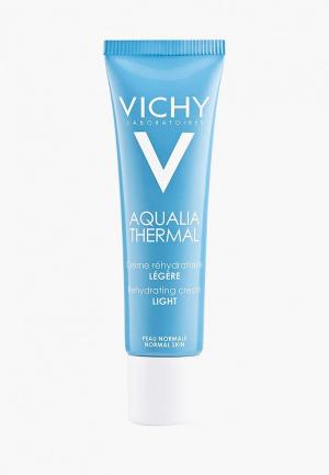 Крем для лица Vichy AQUALIA THERMAL легкий, нормальной кожи, 30 мл. Цвет: белый