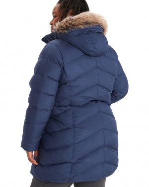Пальто Plus Size Montreaux Coat, цвет Arctic Navy Marmot