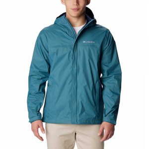 Куртка Watertight II Hoodie Rain, синий Columbia