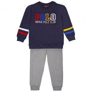 Спортивный костюм для мальчика 1071T0391 цвет синий 18 месяцев Aspen Polo Club