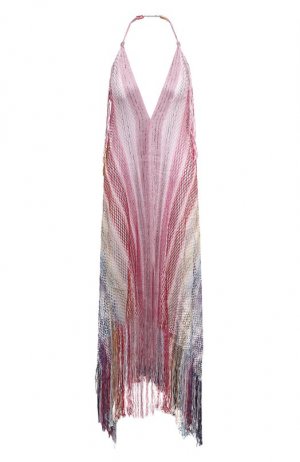 Платье из вискозы Missoni. Цвет: разноцветный