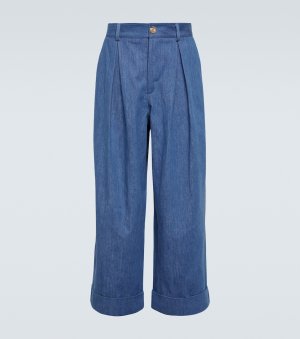 Хлопковые брюки чинос , синий King & Tuckfield