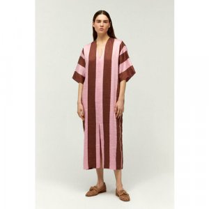 Платье , размер XS, мультиколор FASHION REBELS. Цвет: микс/розовый-коричневый