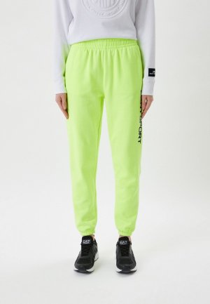 Брюки спортивные DKNY. Цвет: зеленый