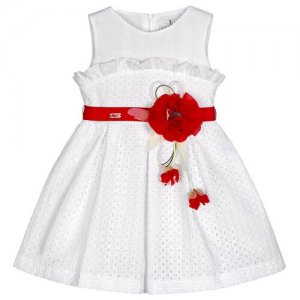 Платье , размер 2 года, белый Baby A.. Цвет: белый